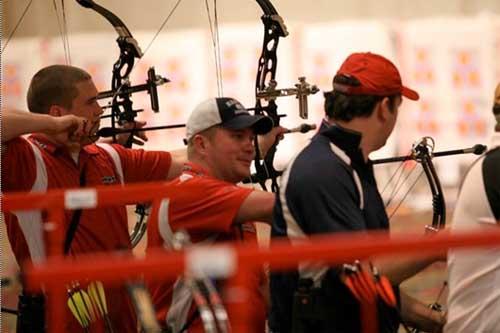 O arqueiro norte-americano Reo Wilde foi o grande nome do Campeonato Mundial Indoor de Tiro com Arco, disputado em Las Vegas, nos EUA  / Foto: Divulgação 